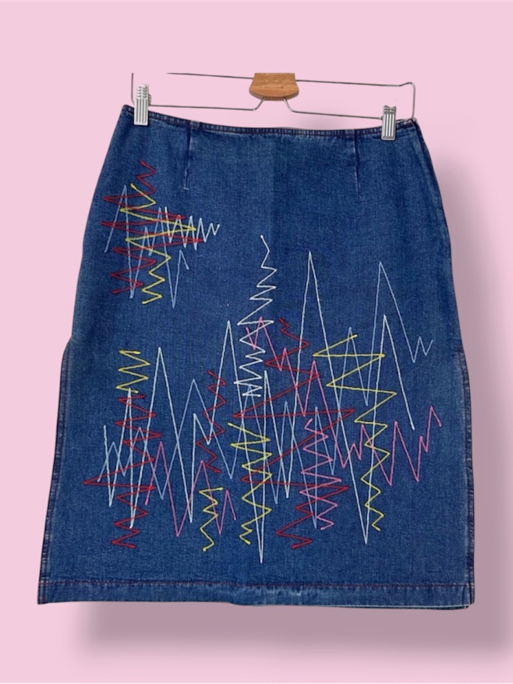 Moschino denim  jeans skirt usa(10)